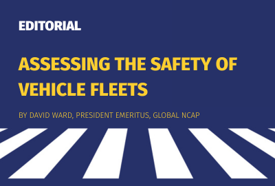 Editorial | Why assessing the safety of vehicle fleets is key to improved road safety